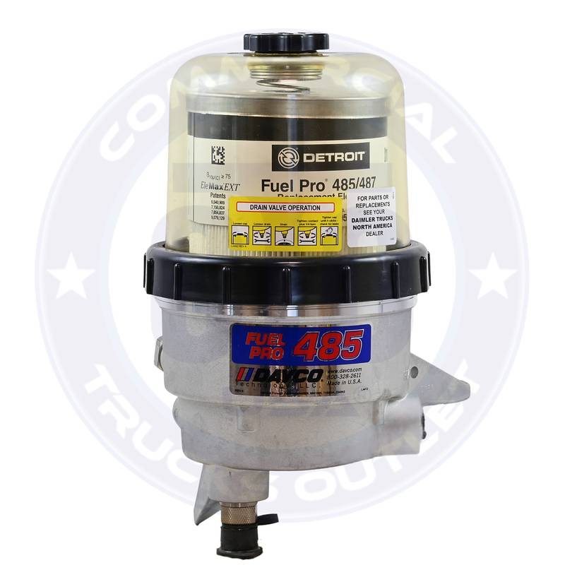 OEM 03-40570-000 FUEL WATER SEPARATOR - DAVCO 485, ESOC UNHEATED SAME AS DVC 485950FTL-08 FOR NEW CASCADIA