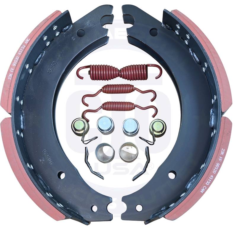 CTO-4515Q NEW BRAKE SHOE KIT 23K (REAR, TRAILER 7" MERITOR STYLE)