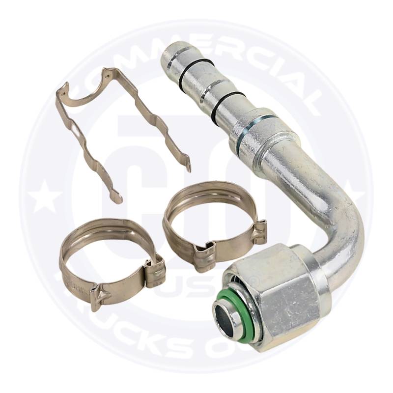 461-8534 90° #8 FEMALE O-RING