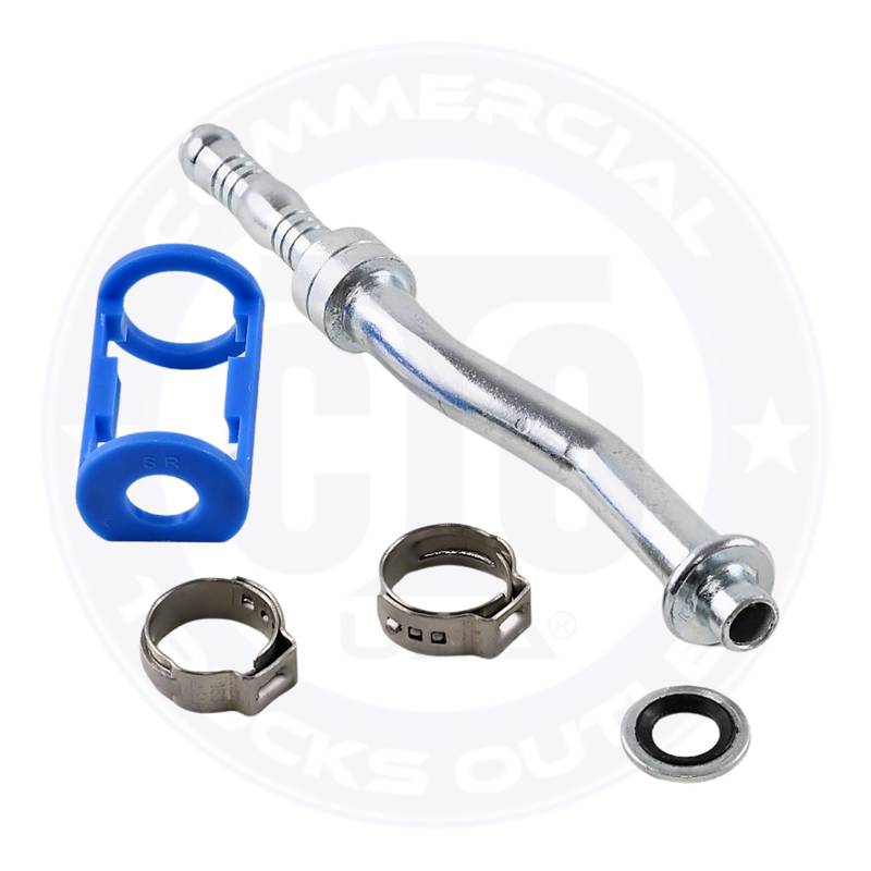 462-7048 QUICK CLIP #6 EXPANSION BLOCK FITTING PETERBILT AND KENWORTH APPLICATION