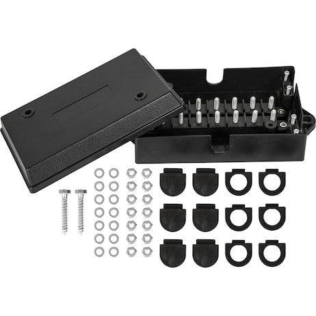 POLYPROPYLENE ELECTRICAL JUNCTION BOX WITH 14 TERMINALS 5601114