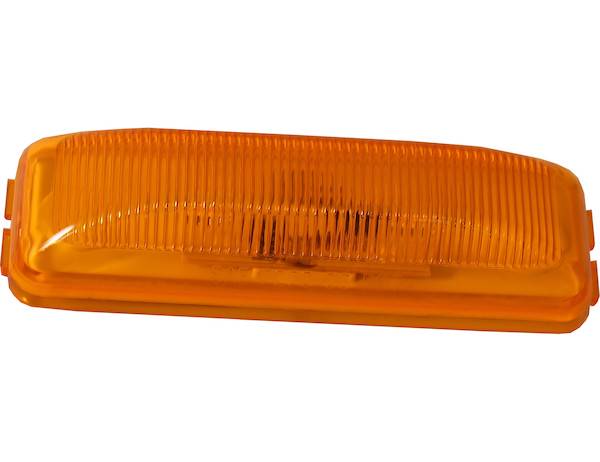 5623822 - 3.75 Inch Amber Rectangular Marker/Clearance Light With 2 LED