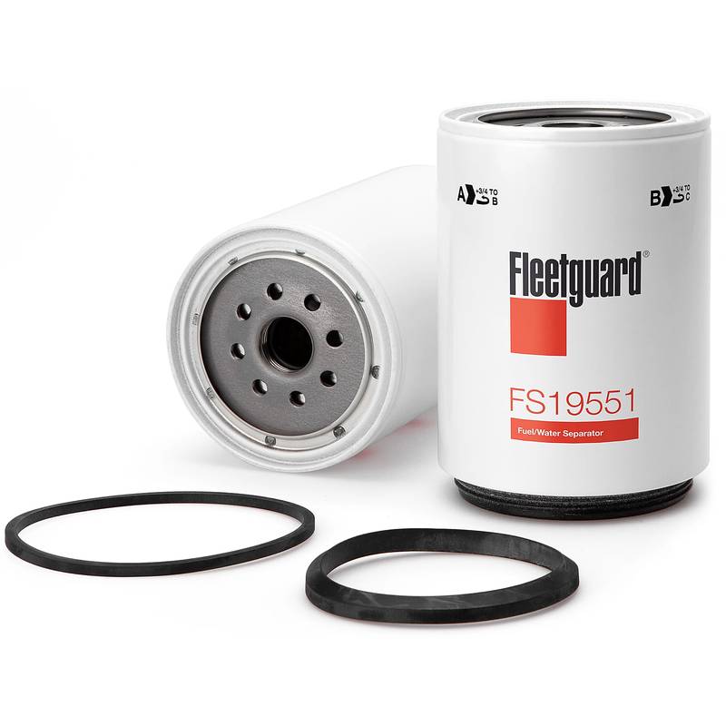 FS19551 FLEETGUARD FUEL FILTER KW