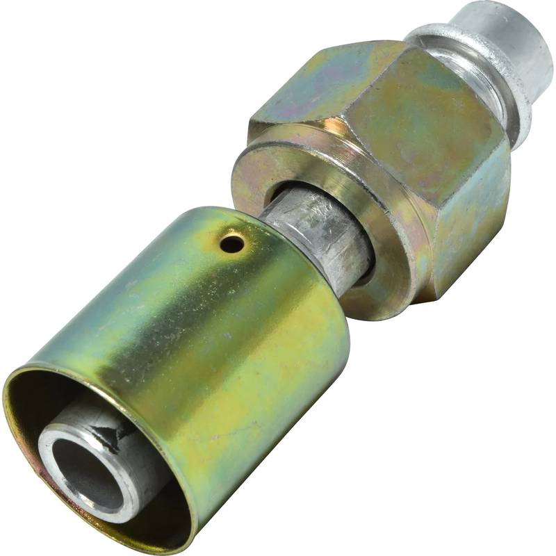 FT 0077C 12FOR-12BL ALUMINUM STRAIGHT FEMALE O-RING BEADLOCK FITTING
