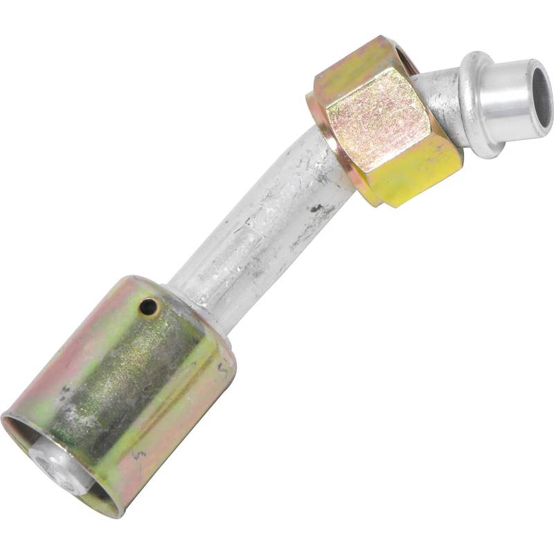FT 0082C 10FOR-10BL ALUMINUM 45° MALE O-RING BEADLOCK FITTING