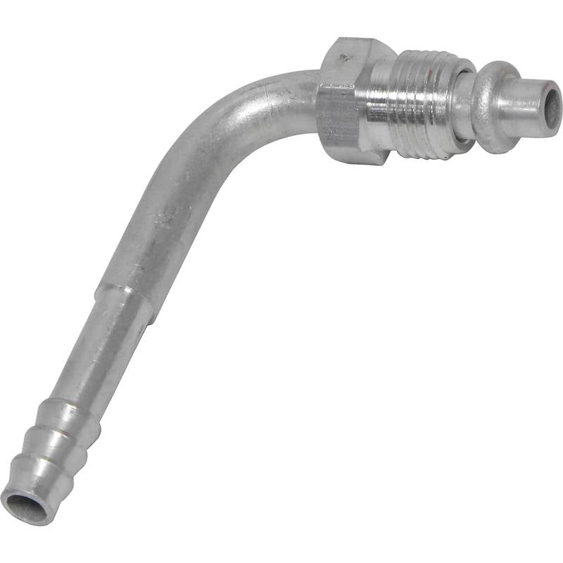 FT 1421C 6MOR-6BB ALUMINUM 90º MALE O-RING BARB FITTING