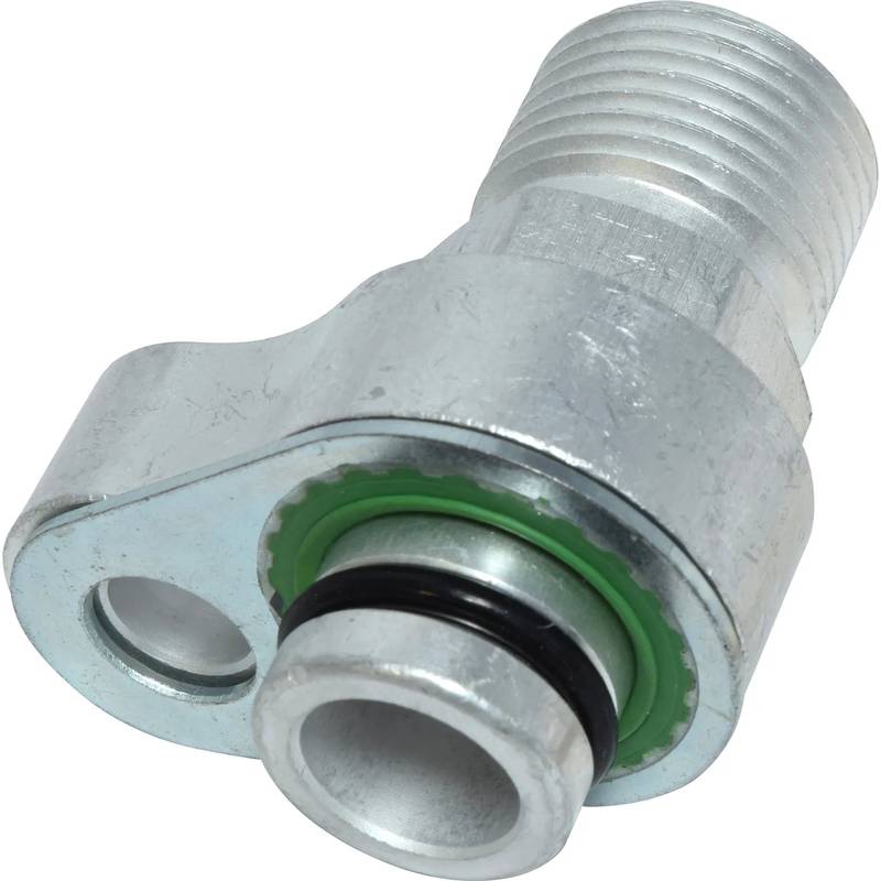 FT 15078C ALUMINUM STRAIGHT COMPRESSOR MALE INSERT O-RING FITTING