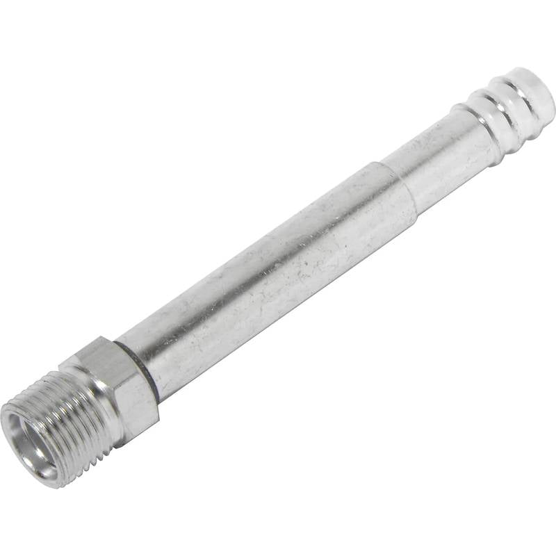 FT 1802C 8MIO-10BB ALUMINUM STRAIGHT MALE INSERT O-RING BARB FITTING