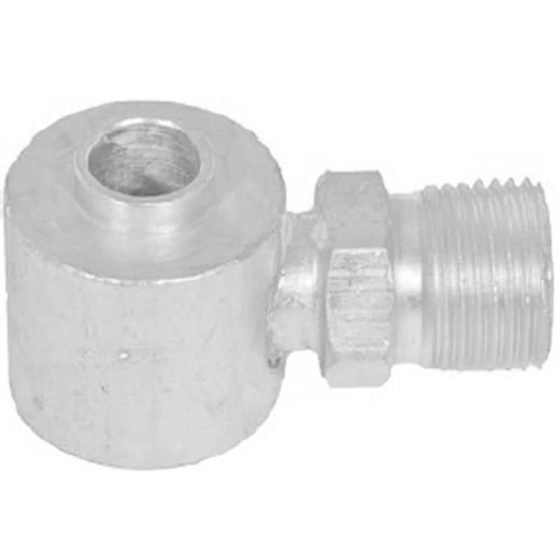FT 2320 ALUMINUM 90° COMPRESSOR MALE INSERT O-RING FITTING