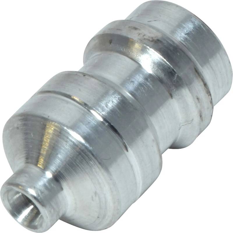Aluminum Str. Inner Weld-on Service Port Fitting ST 16MM WELD ON ALUM