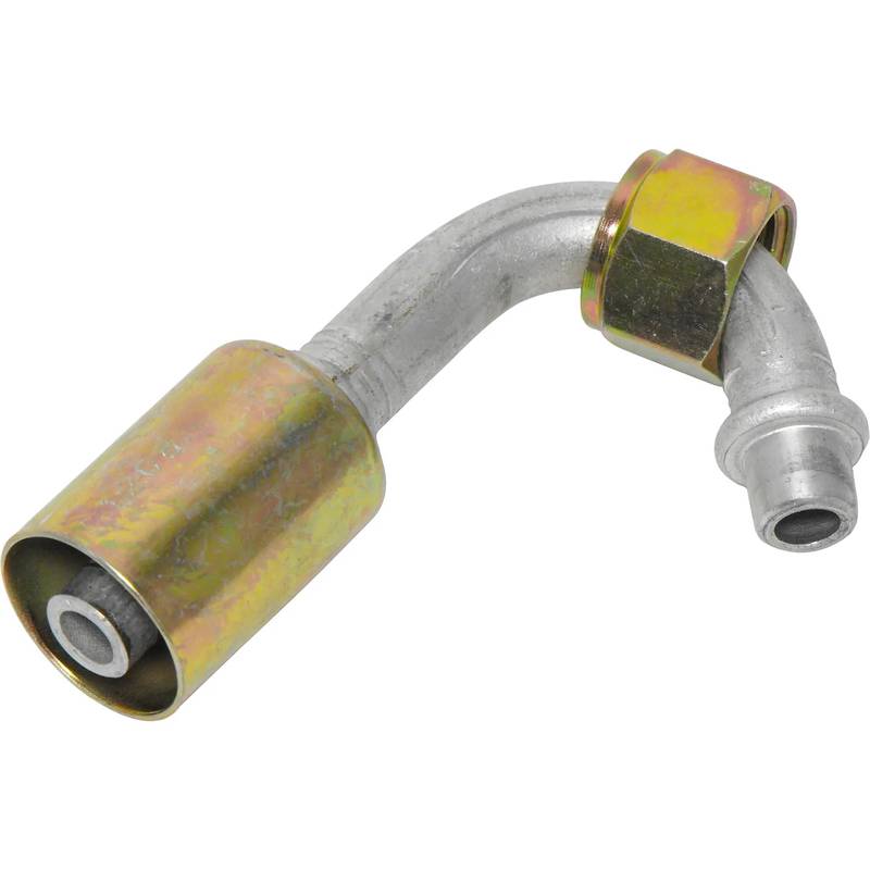 FT 9903C 8FOR-8BL 135º ALUMINUM 120º FEMALE O-RING BEADLOCK FITTING