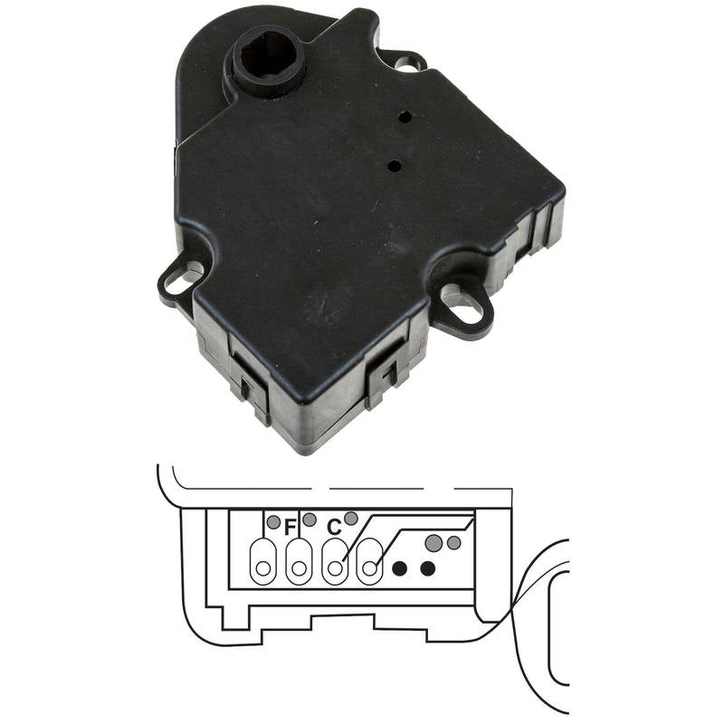 MT18512 ACTUATOR MOTOR FOR GM - PETERBILT APPLICATION