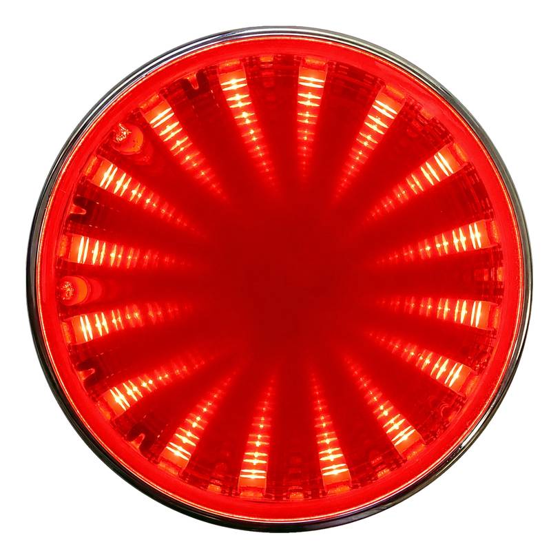 274KR RED 2" ROUND LED TUNNEL LIGHT