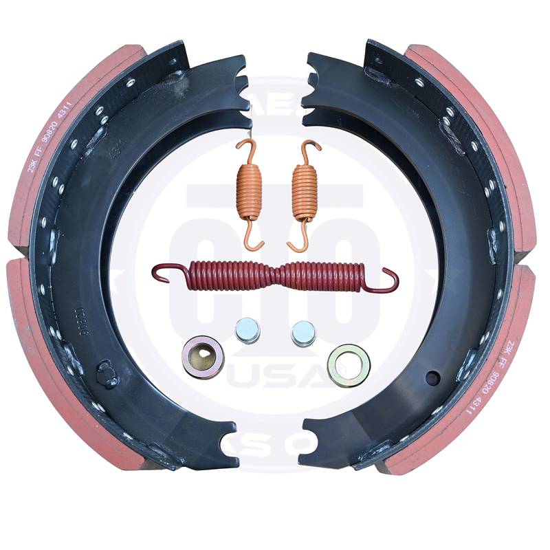 CTO-4311 NEW BRAKE SHOE KIT 23K (REAR, 7" EATON STYLE)