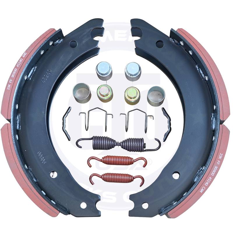 CTO-4524Q NEW BRAKE SHOE KIT 23K (FRONT, 5" MERITOR STYLE)