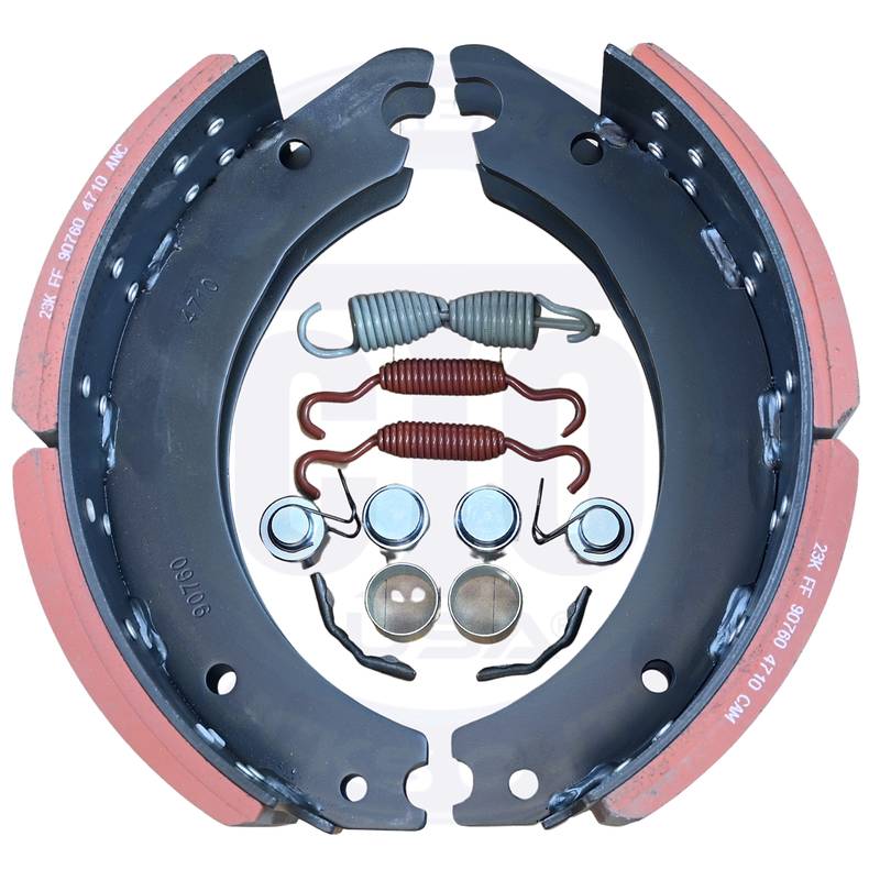 CTO-4710Q NEW BRAKE SHOE KIT 23K (REAR, TRAILER 8" MERITOR STYLE)
