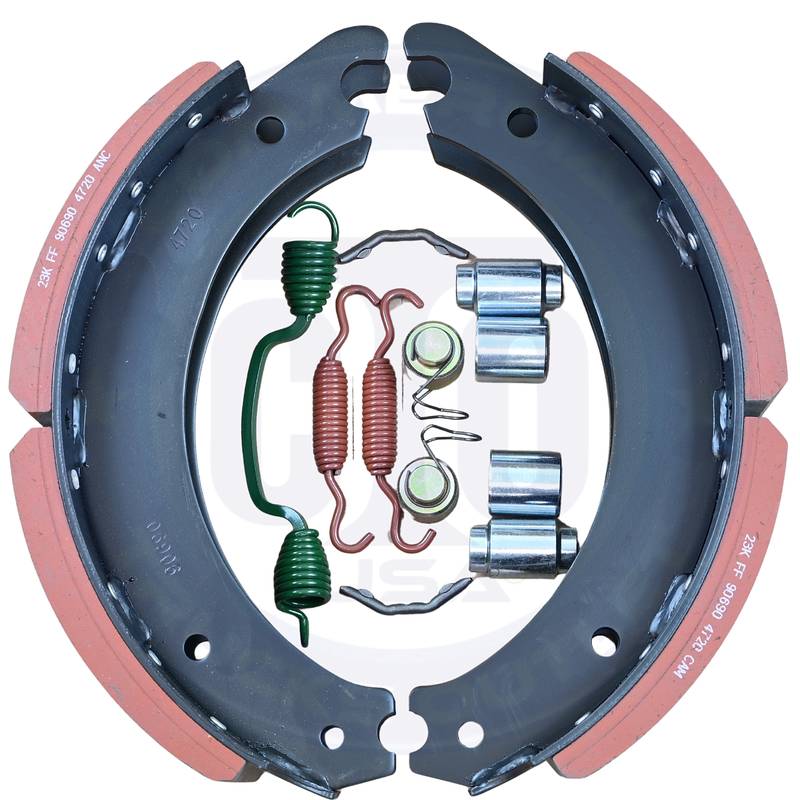 CTO-4720Q NEW BRAKE SHOE KIT 23K (FRONT, 5" MERITOR STYLE)
