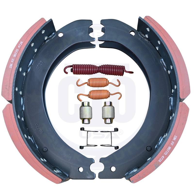 CTO-4726 NEW BRAKE SHOE KIT 23K (REAR/TRAILER 8" EATON STYLE)