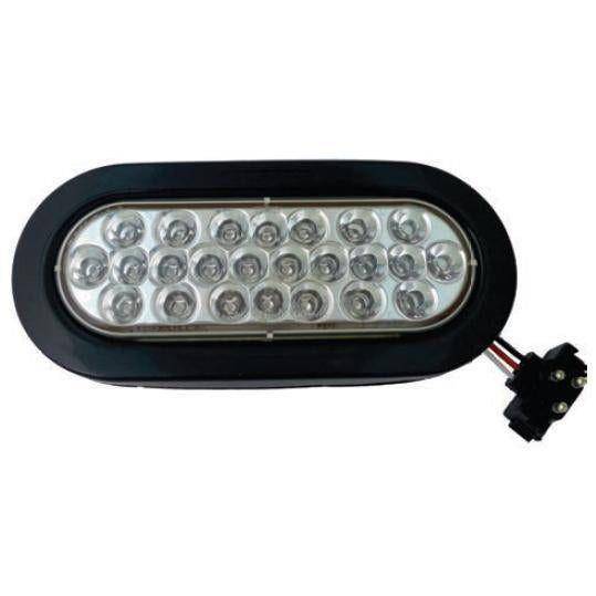 F235183 6" RED/CLR LIGHT 24LED