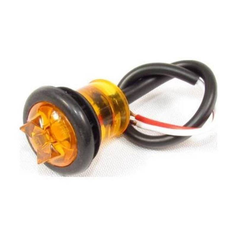 F235207 3/4" AMBER MRKR LED