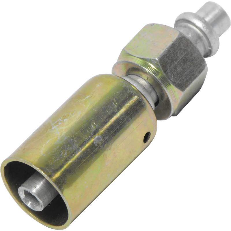 FT 0074C 6FOR-6BL ALUMINUM STRAIGHT FEMALE O-RING BEADLOCK FITTING
