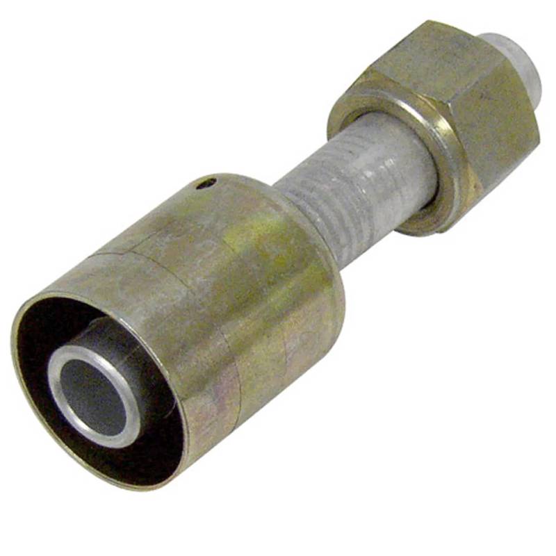 FT 0078C 10FOR-12BL ALUMINUM STRAIGHT FEMALE O-RING BEADLOCK FITTING