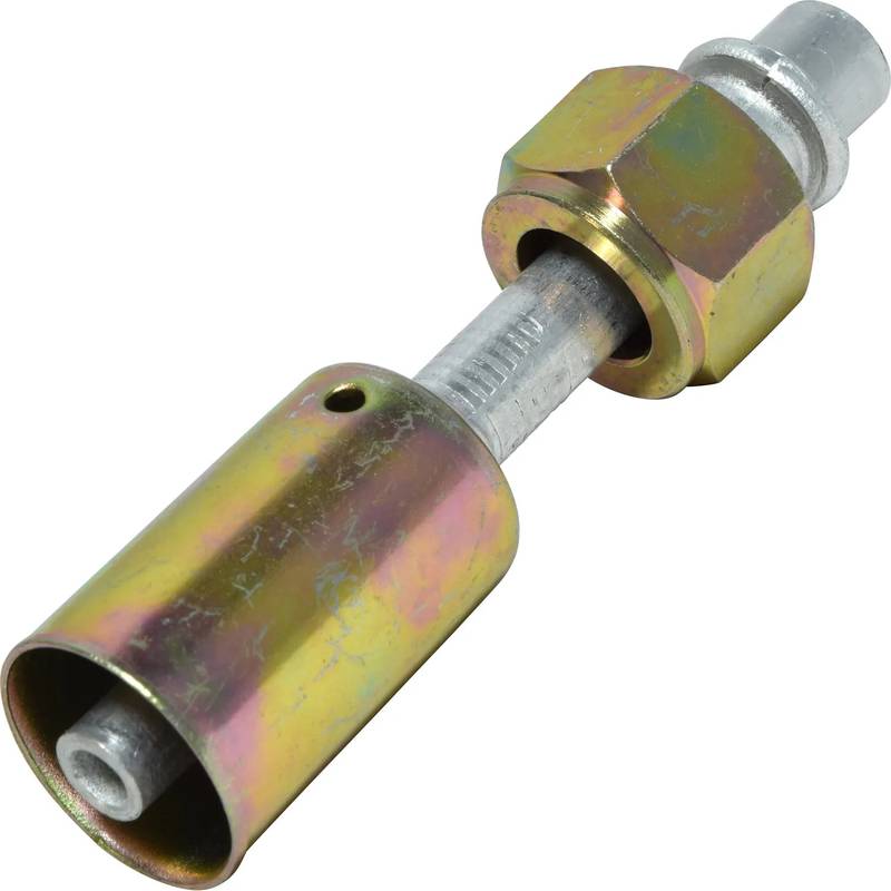 FT 0079C 8FOR-6BL ALUMINUM STRAIGHT FEMALE O-RING BEADLOCK FITTING