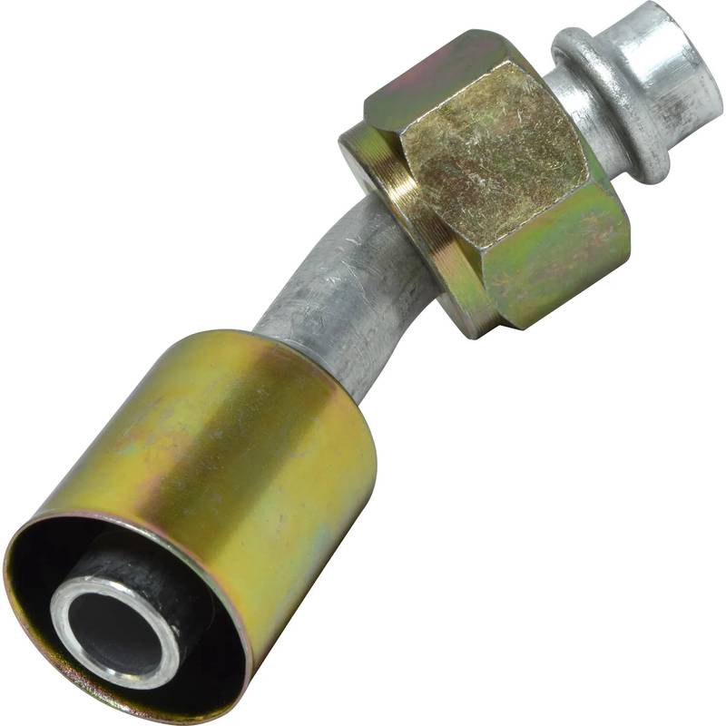 FT 0083C 12FOR-12BL ALUMINUM 45º MALE O-RING BEADLOCK FITTING