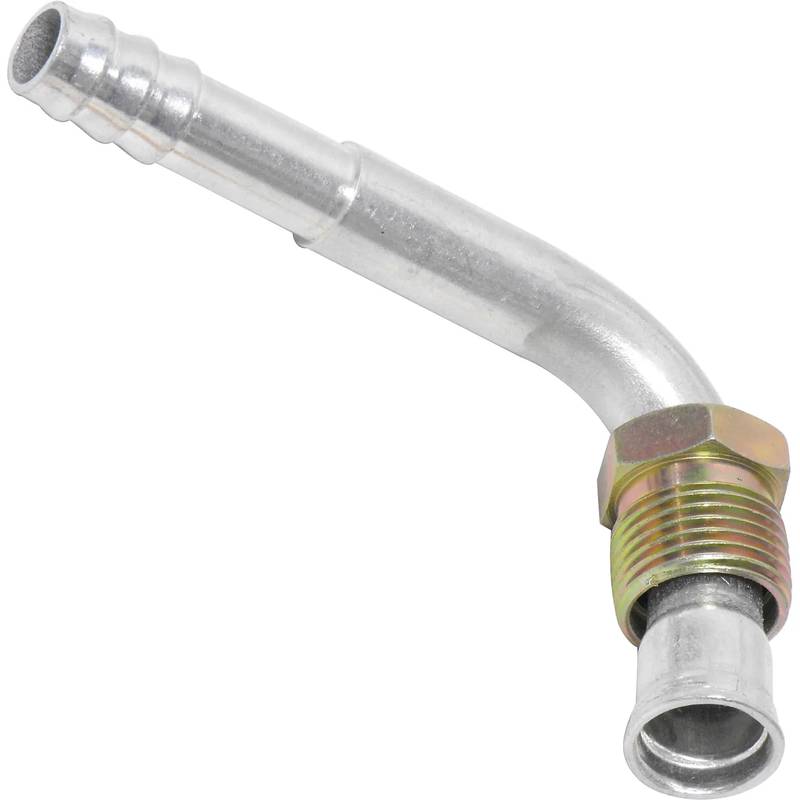 FT 0558C 8MIO-8BB ALUMINUM 90º MALE INSERT O-RING BARB FITTING