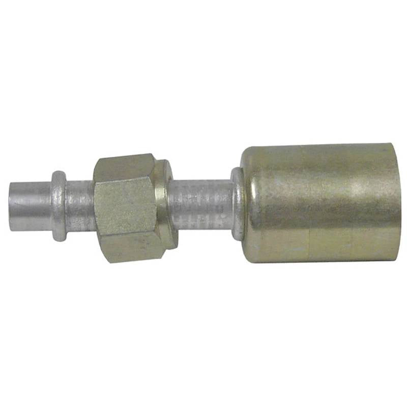 FT 1306C 8FOR-10BL ALUMINUM STRAIGHT FEMALE O-RING BEADLOCK FITTING