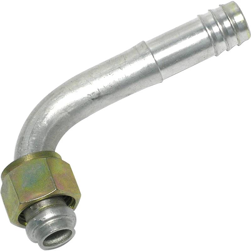 FT 1523C 10FOR-12BB ALUMINUM 90º FEMALE O-RING BARB FITTING