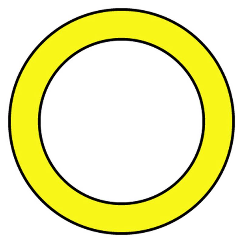 MT1310 YELLOW HNBR O-RING .859 I.D. x .139 C/S ( SOLD BY ONE )