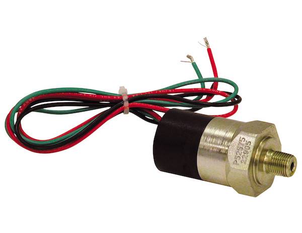 PS2575 - 1/8 INCH NPT ADJUSTABLE PRESSURE SWITCH RANGES FROM 25 TO 75 PSI N.O./N.C. (SPDT)